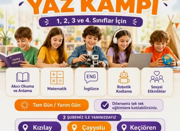 ilkokul yaz kampı ankara
